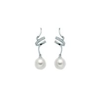 Orecchini Miluna Donna in Oro bianco Perla PER2183 - PER2183